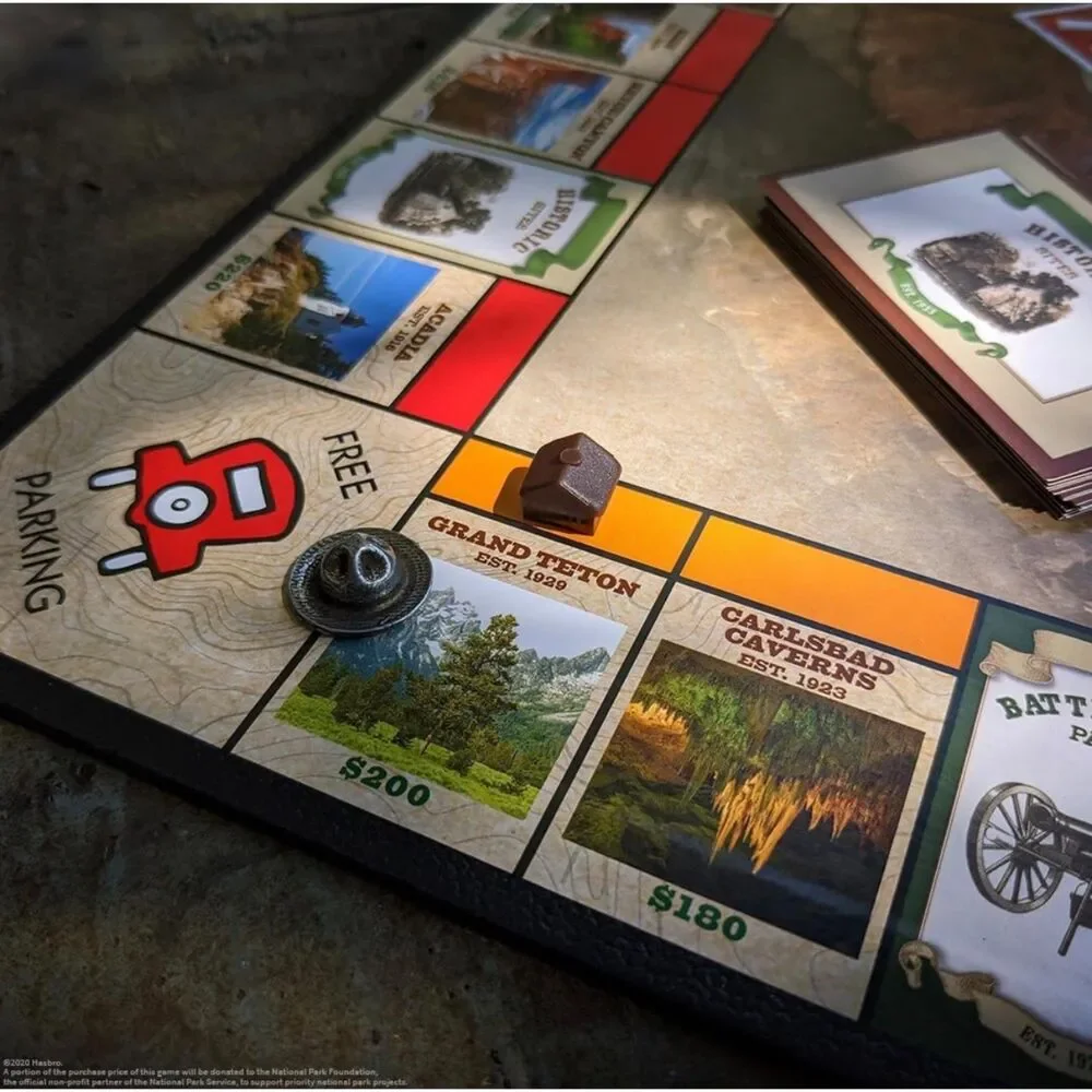 National Parks Monopoly 2020 Special Edition Collector Board Game NIB